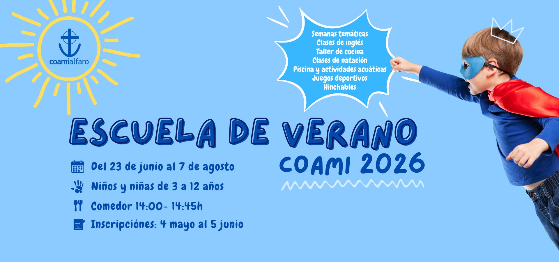 Escuela de Verano COAMI Alfaro 2026